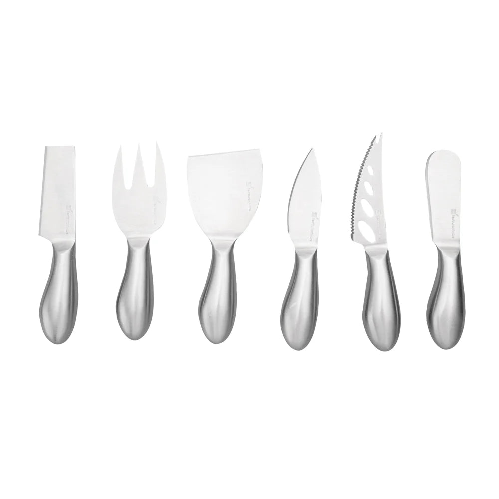 Restaurantware Met Lux Stainless Steel Cheese Knife Set, 6-Piece - Restaurant Equipment and Smallwares - Canadian Distribution