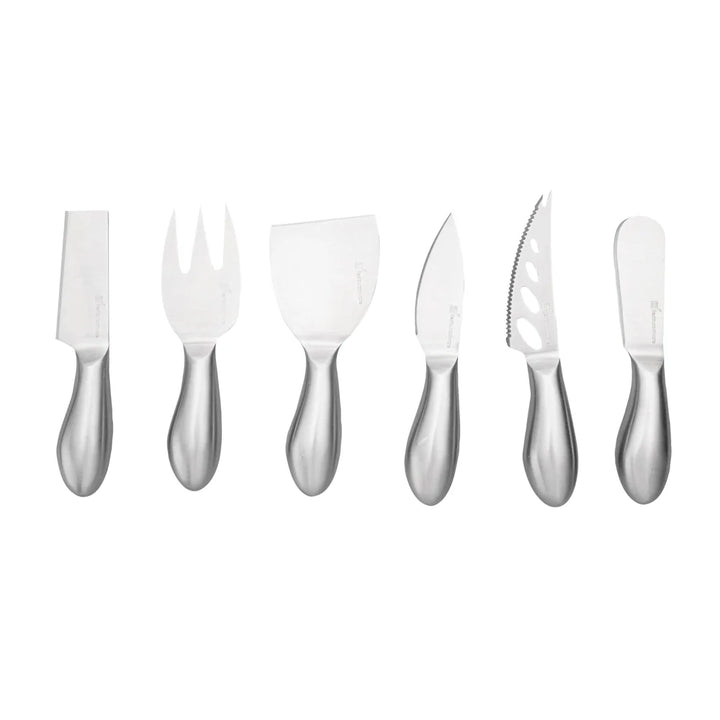 Restaurantware Met Lux Stainless Steel Cheese Knife Set, 6-Piece - Restaurant Equipment and Smallwares - Canadian Distribution