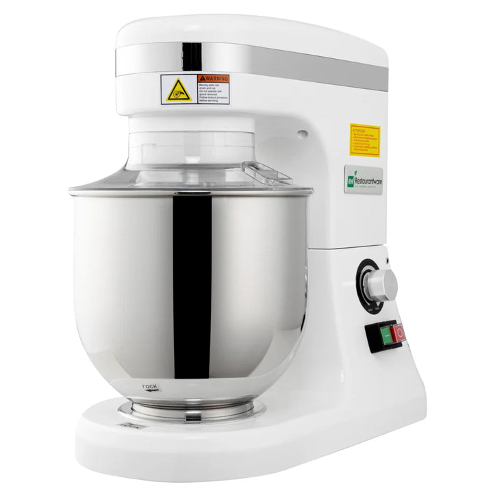 Restaurantware Hi Tek 7qt Stand Mixer, with Dough Hook/Whisk/Beater, Electric - Restaurant Equipment and Smallwares - Canadian Distribution