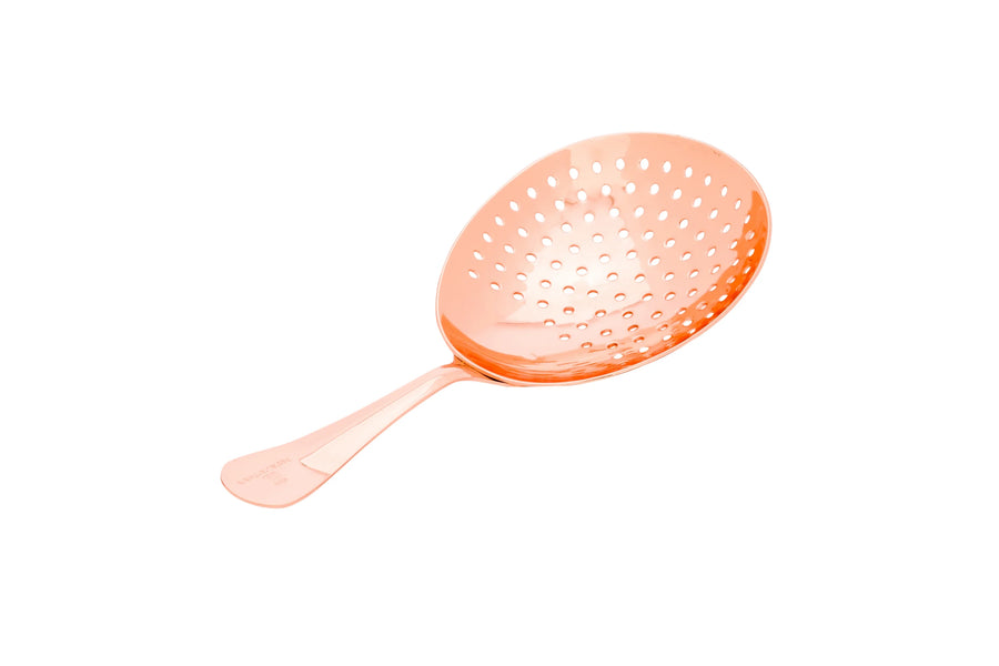 Restaurantware Bar Lux 6.5In Copper-Plated Julep Strainer - Restaurant Equipment and Smallwares - Canadian Distribution
