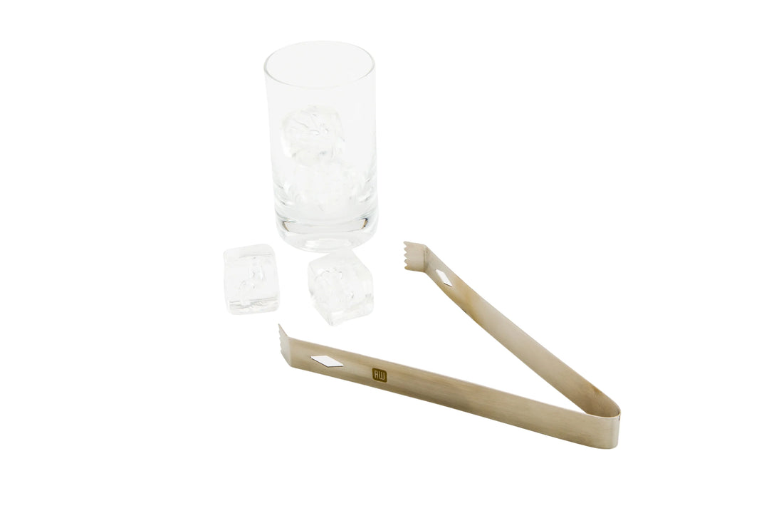 Restaurantware Bar Lux Stainless Steel Ice Tong, 6.25X2.5X0.75In - Restaurant Equipment and Smallwares - Canadian Distribution - Ships Free Within Canada on Orders Above CAD $199