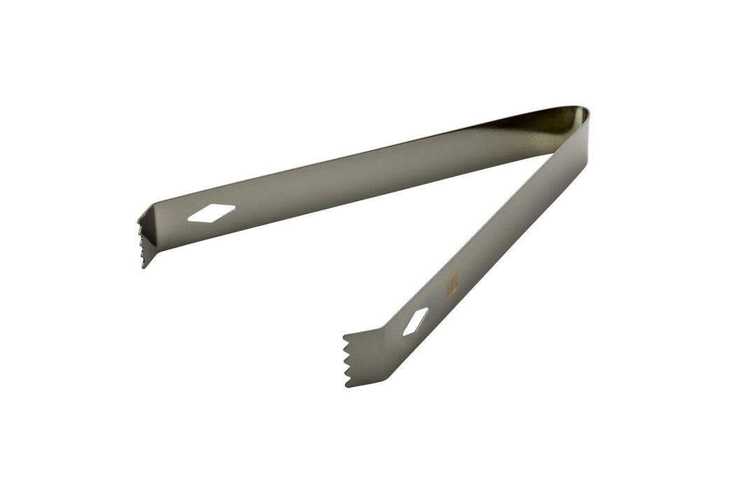 Restaurantware Bar Lux Black-Plated Ice Tong, 6.25X2.5X0.75In - Restaurant Equipment and Smallwares - Canadian Distribution