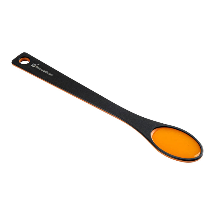 Restaurantware Nature Tek 13In Black Wood Solid Serving Spoon - Restaurant Equipment and Smallwares - Canadian Distribution - Ships Free Within Canada on Orders Above CAD $199