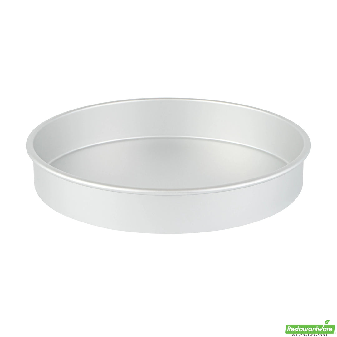 Restaurantware Met Lux 12 x 12 x 2 Inch Cake Pans, Aluminum, Round, Straight-Sided - Restaurant Equipment and Smallwares - Canadian Distribution