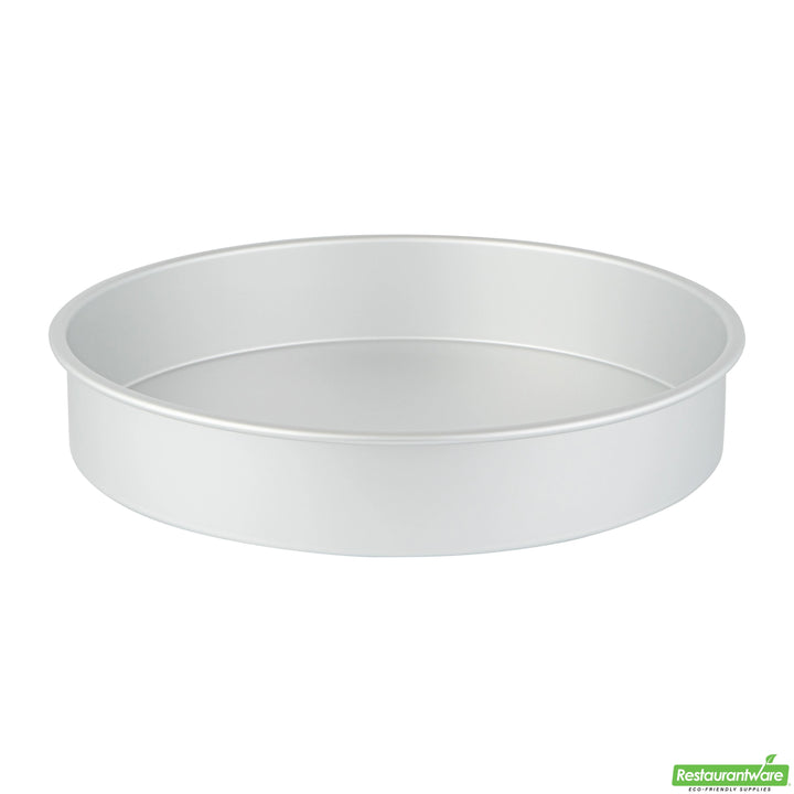Restaurantware Met Lux 16 x 16 x 3 Inch Cake Pans, Aluminum, Round, Straight-Sided - Restaurant Equipment and Smallwares - Canadian Distribution