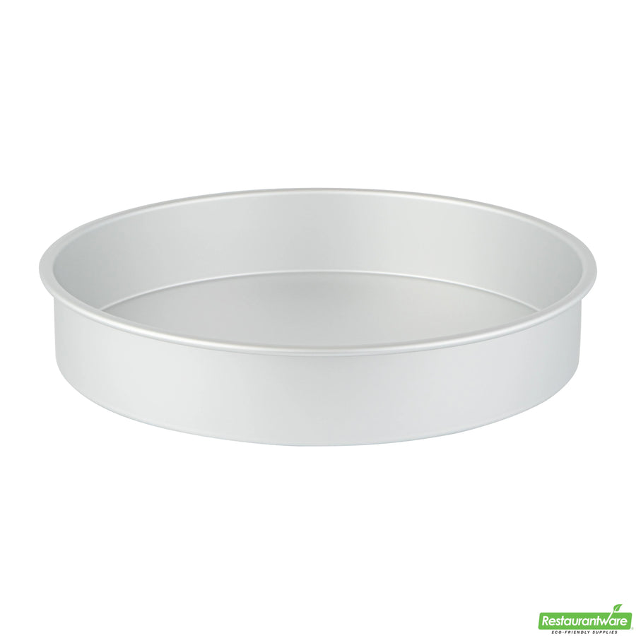 Restaurantware Met Lux 16 x 16 x 3 Inch Cake Pans, Aluminum, Round, Straight-Sided - Restaurant Equipment and Smallwares - Canadian Distribution