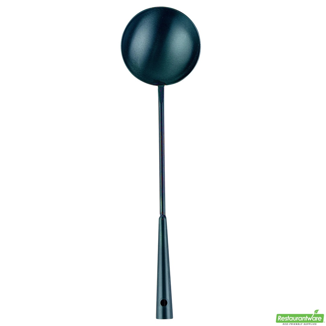 Restaurantware Motomori 16 Inch Pre-Seasoned Wok Ladles, Blue, Carbon Steel - Restaurant Equipment and Smallwares - Canadian Distribution