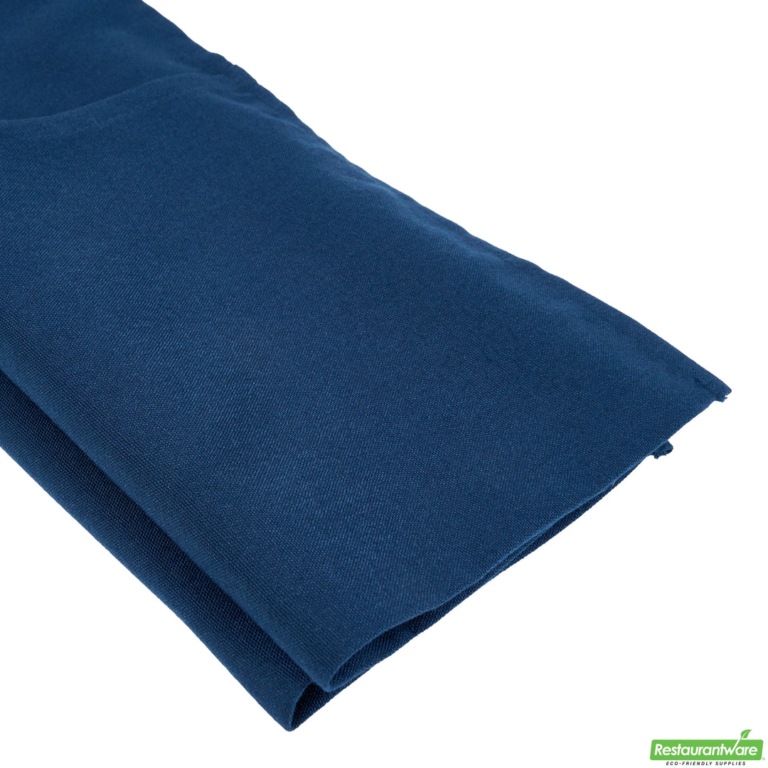 Restaurantware RW Base 3-Pocket Waist Aprons, Blue, 24 x 12 Inch - Restaurant Equipment and Smallwares - Canadian Distribution - Ships Free Within Canada on Orders Above CAD $199