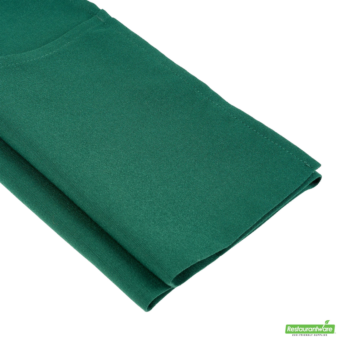 Restaurantware RW Base 3-Pocket Waist Aprons, Green, 24 x 12 Inch - Restaurant Equipment and Smallwares - Canadian Distribution - Ships Free Within Canada on Orders Above CAD $199