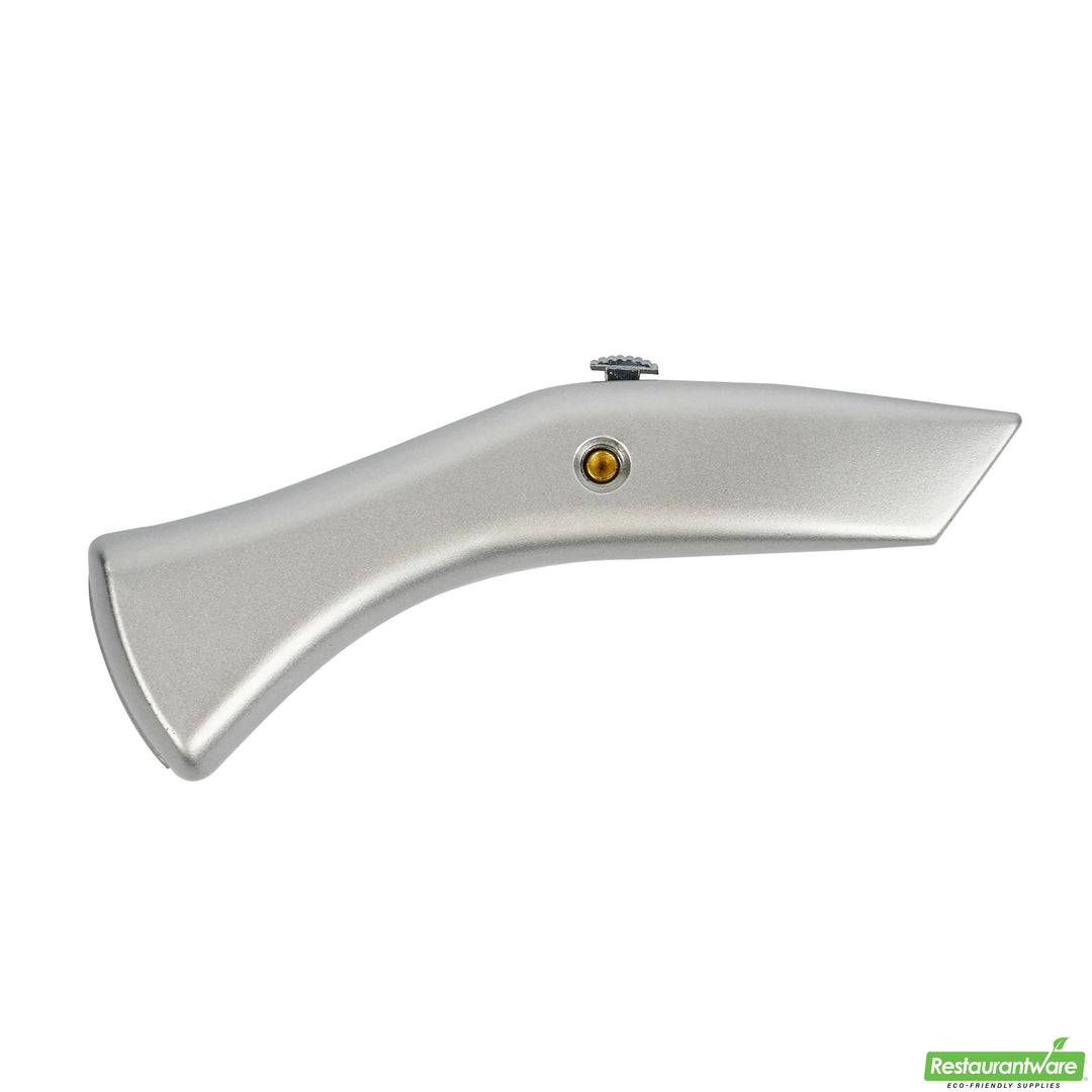 Restaurantware Handy Tek 7 Inch Heavy Duty Utility Knife, Silver, Blade Lock Wheel - Restaurant Equipment and Smallwares - Canadian Distribution