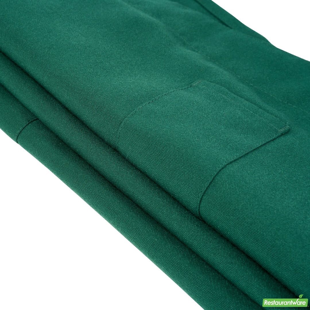 Restaurantware RW Base Bib Aprons, Green, 32.50 x 27.50 Inch, 3-Pocket - Restaurant Equipment and Smallwares - Canadian Distribution - Ships Free Within Canada on Orders Above CAD $199