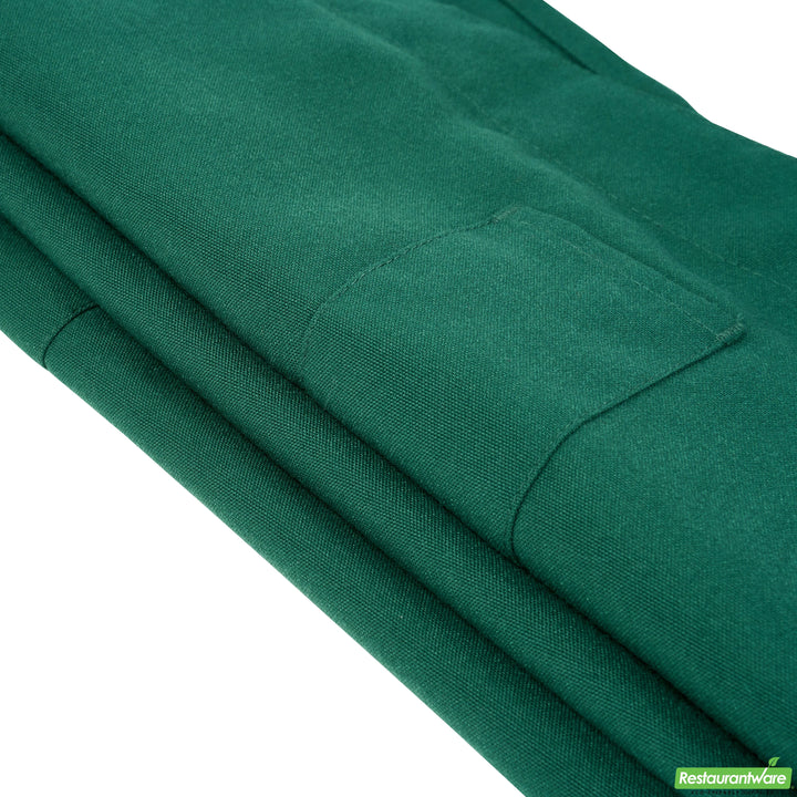 Restaurantware RW Base Bib Aprons, Green, 32.50 x 27.50 Inch, 3-Pocket - Restaurant Equipment and Smallwares - Canadian Distribution - Ships Free Within Canada on Orders Above CAD $199