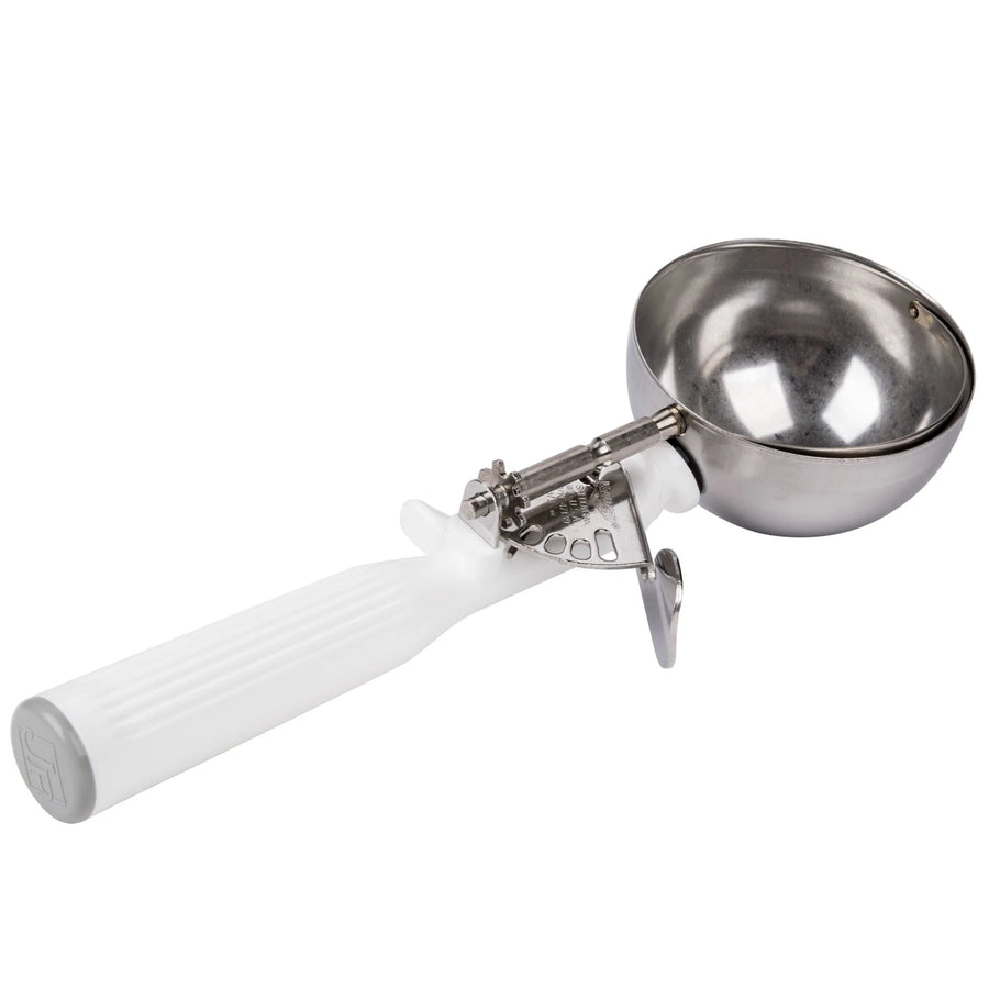 Vollrath 5-1/3oz White Polyethylene Handle #6 Thumb Disher - Restaurant Equipment and Smallwares - Canadian Distribution