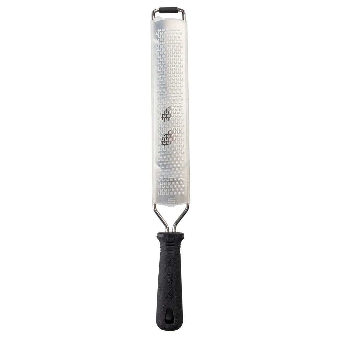 Perfect Grip 13.75In Black Soft Grip Stainless Steel Zester Grater - Restaurant Equipment and Smallwares - Canadian Distribution