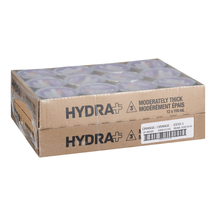Hydra+ Orange Juice, Thk Iddsi, 3 Cup - Canadian Distribution - Ships Free Within Canada on Orders Above CAD $199