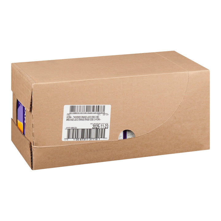 Hydra+ Iddsi 3 Thick Orange Juice, 100 Percent, Tetra - Canadian Distribution - Ships Free Within Canada on Orders Above CAD $199