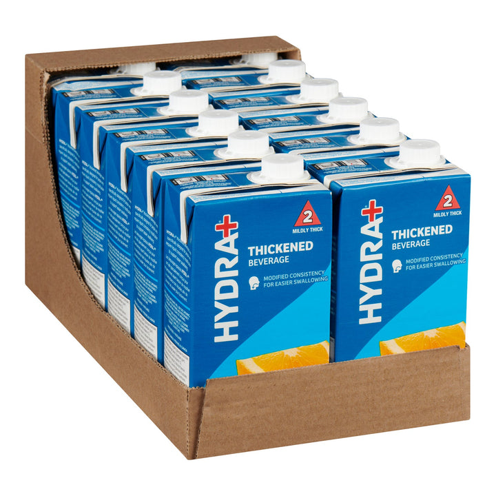 Hydra+ Iddsi 2 Thick Orange Juice, 100 Percent, Tetra