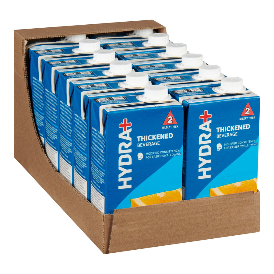 Hydra+ Iddsi 2 Thick Orange Juice, 100 Percent, Tetra
