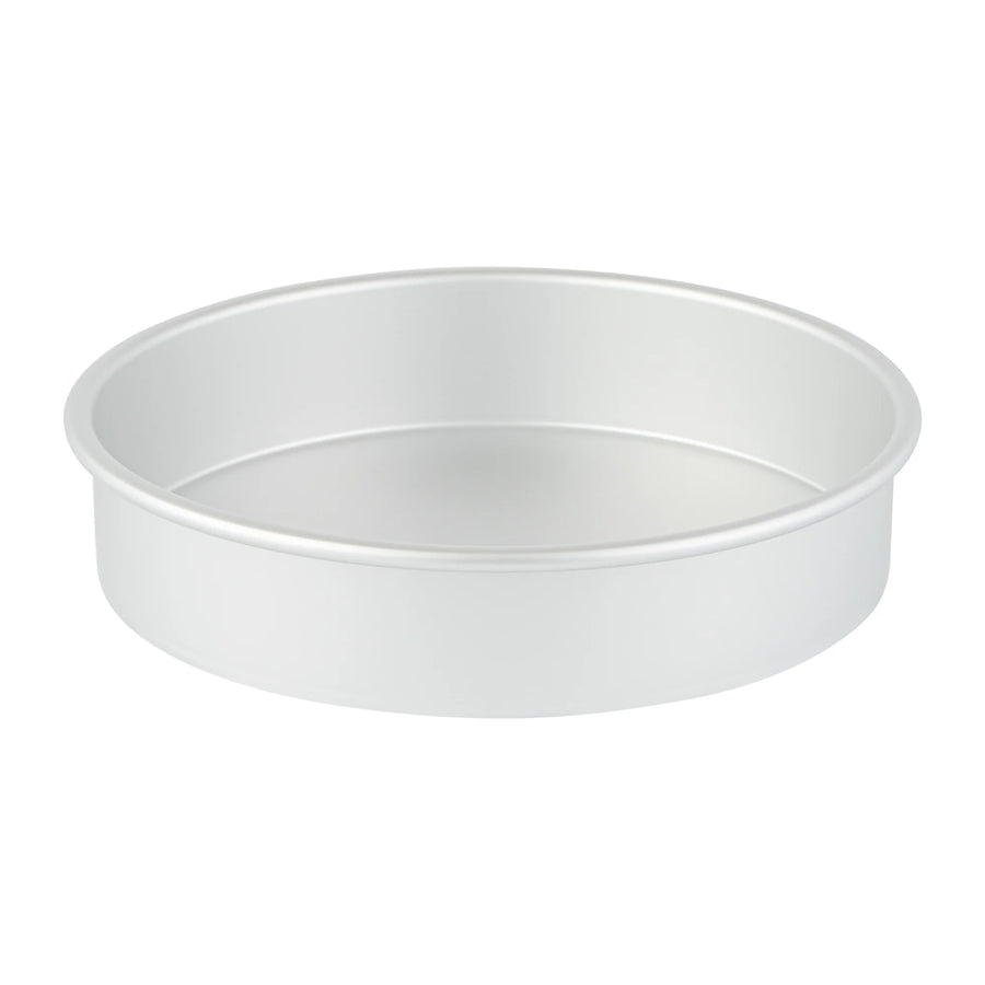 Restaurantware Met Lux 9 x 9 x 2 Inch Cake Pan, Aluminum, Round, Straight-Sided - Restaurant Equipment and Smallwares - Canadian Distribution