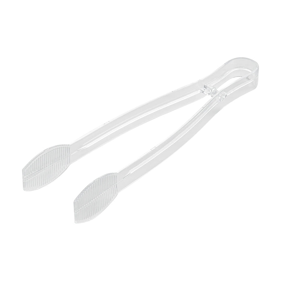 Restaurantware Cater Tek 9 Inch Ridged Tongs, Plastic, Clear - Restaurant Equipment and Smallwares - Canadian Distribution
