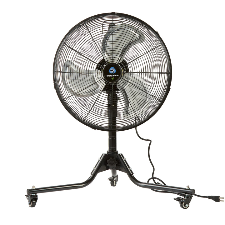 Restaurantware Wind Blade 3-Speed Industrial Floor Fan, 18 Inch, Tilt Head, Portable - Restaurant Equipment and Smallwares - Canadian Distribution
