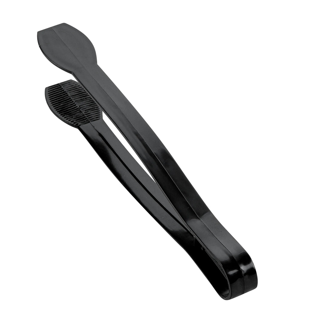 Restaurantware Cater Tek 9 Inch Ridged Tongs, Plastic, Black - Restaurant Equipment and Smallwares - Canadian Distribution - Ships Free Within Canada on Orders Above CAD $199