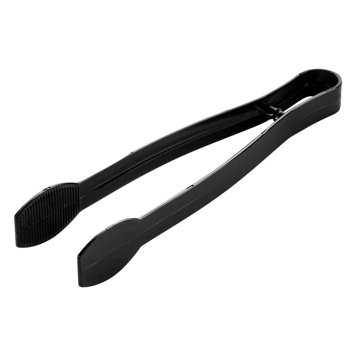 Restaurantware Cater Tek 9 Inch Ridged Tongs, Plastic, Black - Restaurant Equipment and Smallwares - Canadian Distribution