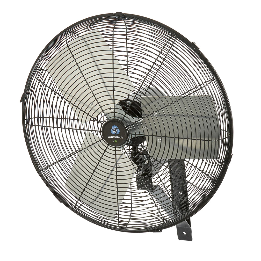 Restaurantware Wind Blade 3-Speed Oscillating Industrial Wall-Mount Fan, 20 Inch, Tilt Head - Restaurant Equipment and Smallwares - Canadian Distribution - Ships Free Within Canada on Orders Above CAD $199