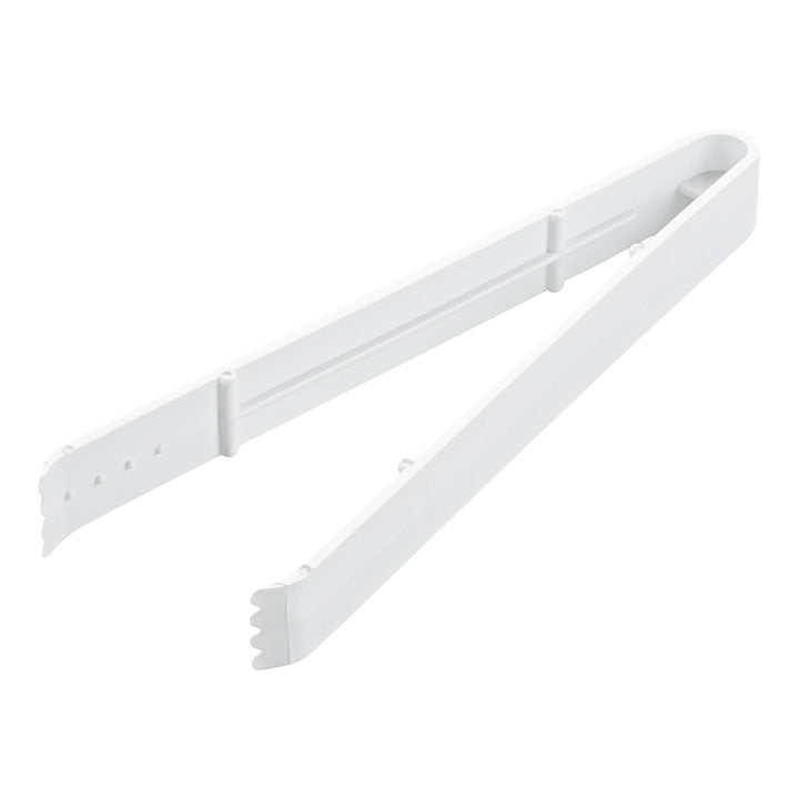 Restaurantware Cater Tek Heavy-Duty 9 Inch Serrated Tongs, Plastic, White - Restaurant Equipment and Smallwares - Canadian Distribution