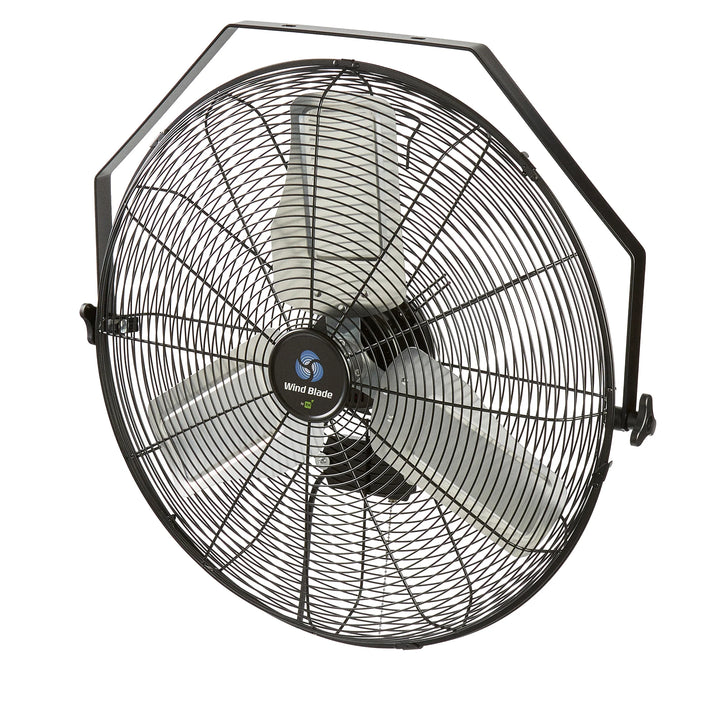 Restaurantware Wind Blade 3-Speed Industrial Wall-Mount Fan, 24 Inch, Tilt Head - Restaurant Equipment and Smallwares - Canadian Distribution - Ships Free Within Canada on Orders Above CAD $199