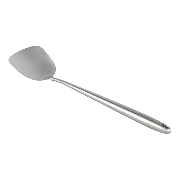 Restaurantware Motomori 17 Inch Wok Spatula, Stainless Steel - Restaurant Equipment and Smallwares - Canadian Distribution - Ships Free Within Canada on Orders Above CAD $199