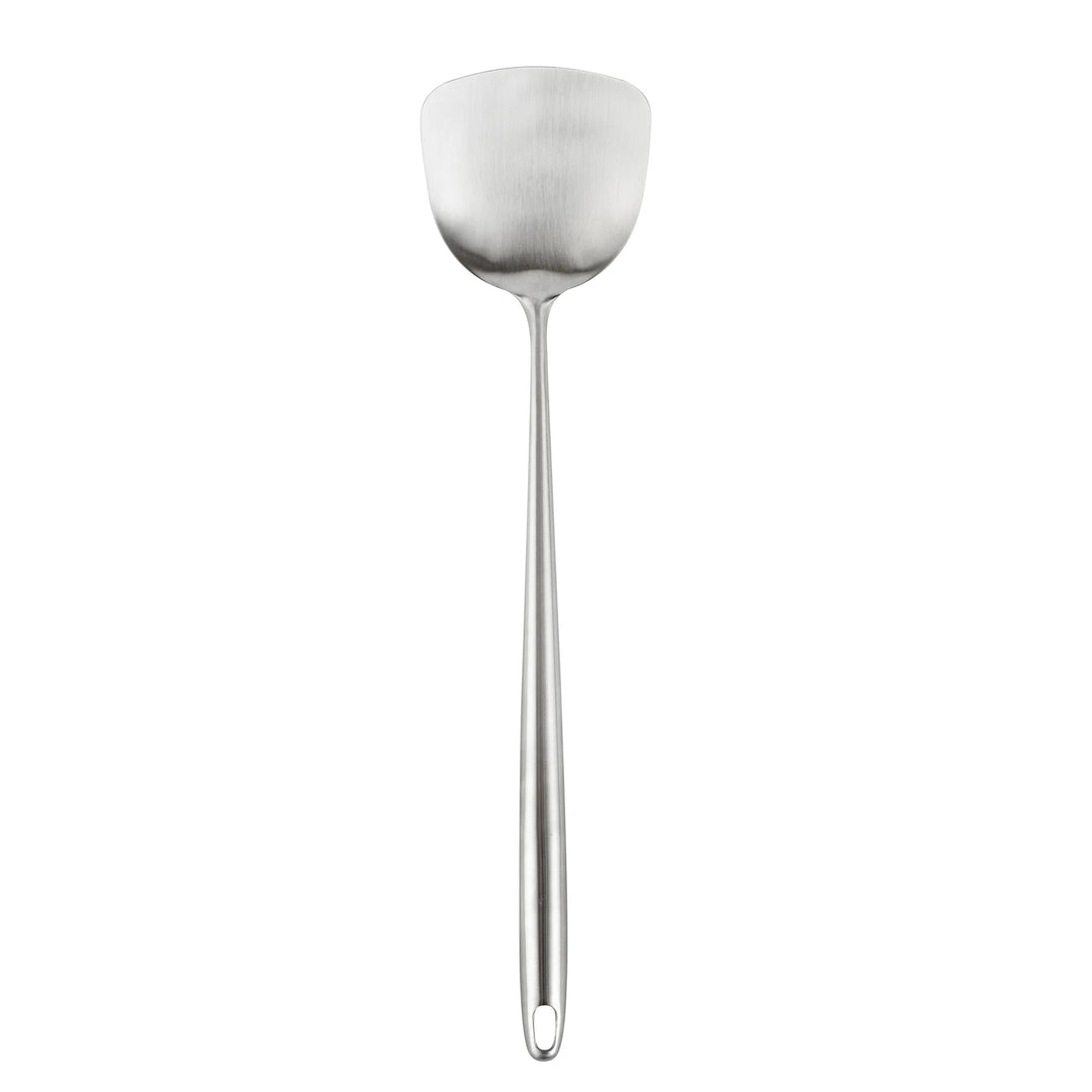 Restaurantware Motomori 17 Inch Wok Spatula, Stainless Steel - Restaurant Equipment and Smallwares - Canadian Distribution