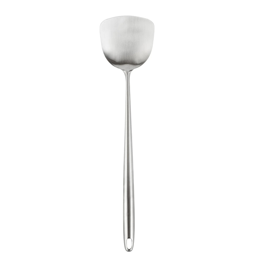 Restaurantware Motomori 17 Inch Wok Spatula, Stainless Steel - Restaurant Equipment and Smallwares - Canadian Distribution