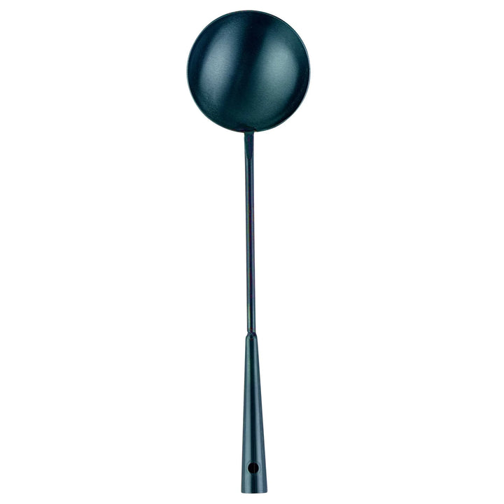 Restaurantware Motomori 16 Inch Pre-Seasoned Wok Ladle, Blue, Carbon Steel - Restaurant Equipment and Smallwares - Canadian Distribution