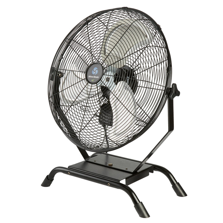 Restaurantware Wind Blade 3-Speed Industrial Floor & Wall-Mount Fan, 20 Inch, Tilt Head - Restaurant Equipment and Smallwares - Canadian Distribution - Ships Free Within Canada on Orders Above CAD $199
