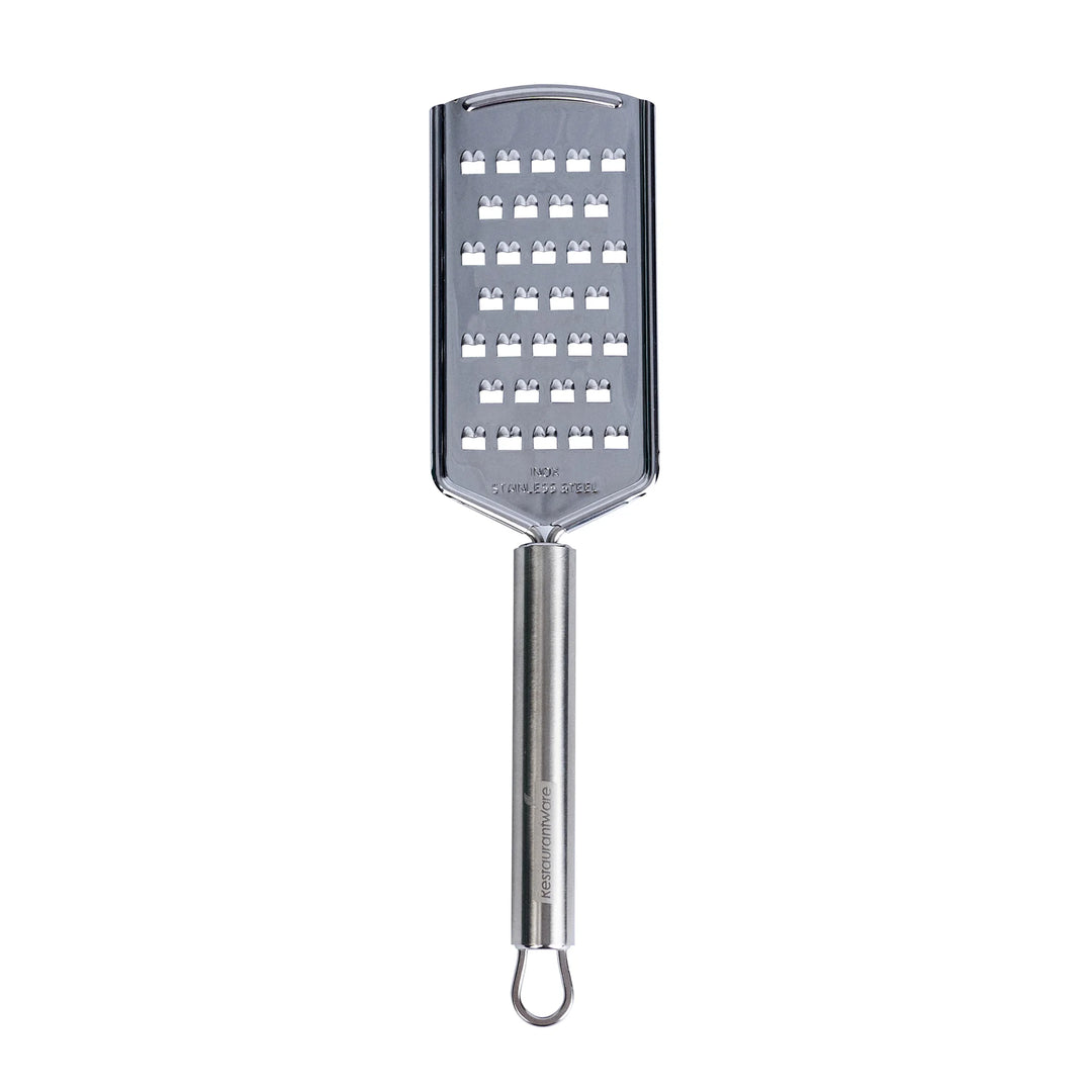 Restaurantware German Standard 10 Inch Coarse Rasp Graters, Stainless Steel - Restaurant Equipment and Smallwares - Canadian Distribution