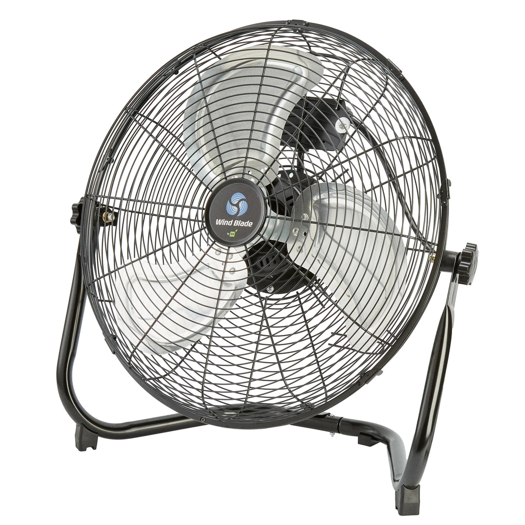 Restaurantware Wind Blade 3-Speed Industrial Floor Fan, 18 Inch, Tilt Head - Restaurant Equipment and Smallwares - Canadian Distribution - Ships Free Within Canada on Orders Above CAD $199