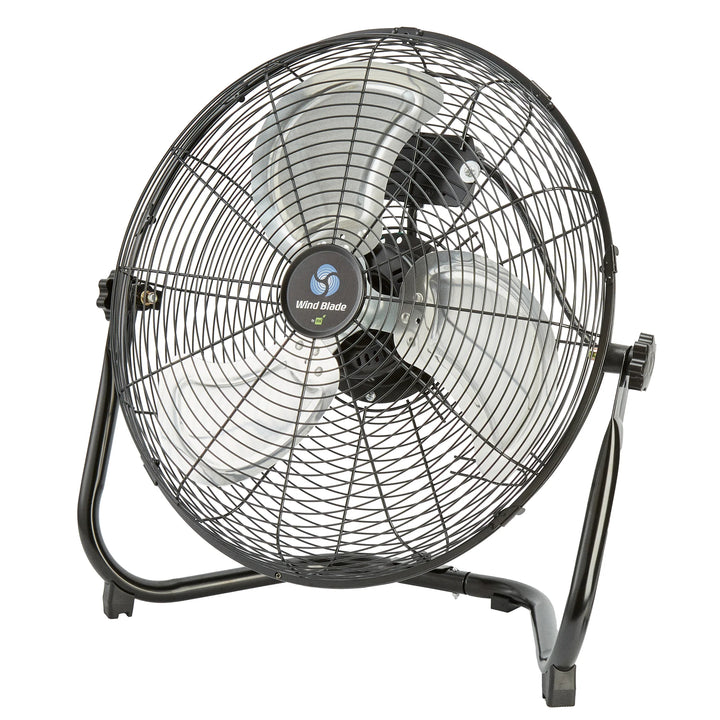 Restaurantware Wind Blade 3-Speed Industrial Floor Fan, 18 Inch, Tilt Head - Restaurant Equipment and Smallwares - Canadian Distribution - Ships Free Within Canada on Orders Above CAD $199