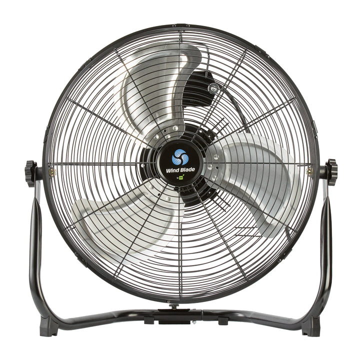 Restaurantware Wind Blade 3-Speed Industrial Floor Fan, 18 Inch, Tilt Head - Restaurant Equipment and Smallwares - Canadian Distribution