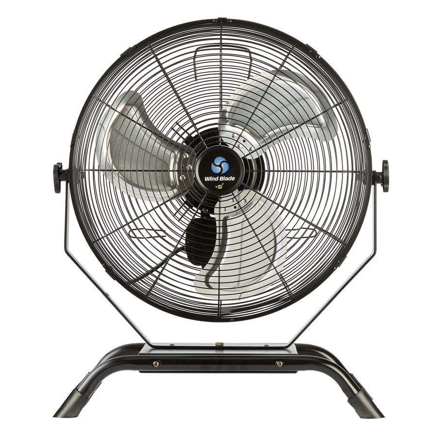 Restaurantware Wind Blade 3-Speed Industrial Floor & Wall-Mount Fan, 18 Inch, Tilt Head - Restaurant Equipment and Smallwares - Canadian Distribution
