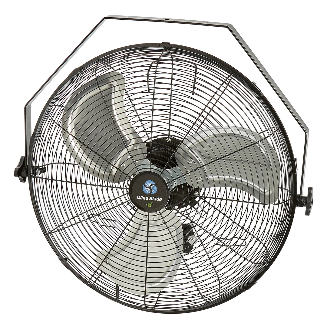 Restaurantware Wind Blade 3-Speed Industrial Wall-Mount Fan, 20 Inch, Tilt Head - 1 Unit/Case - Restaurant Equipment and Smallwares - Canadian Distribution - Ships Free Within Canada on Orders Above CAD $199