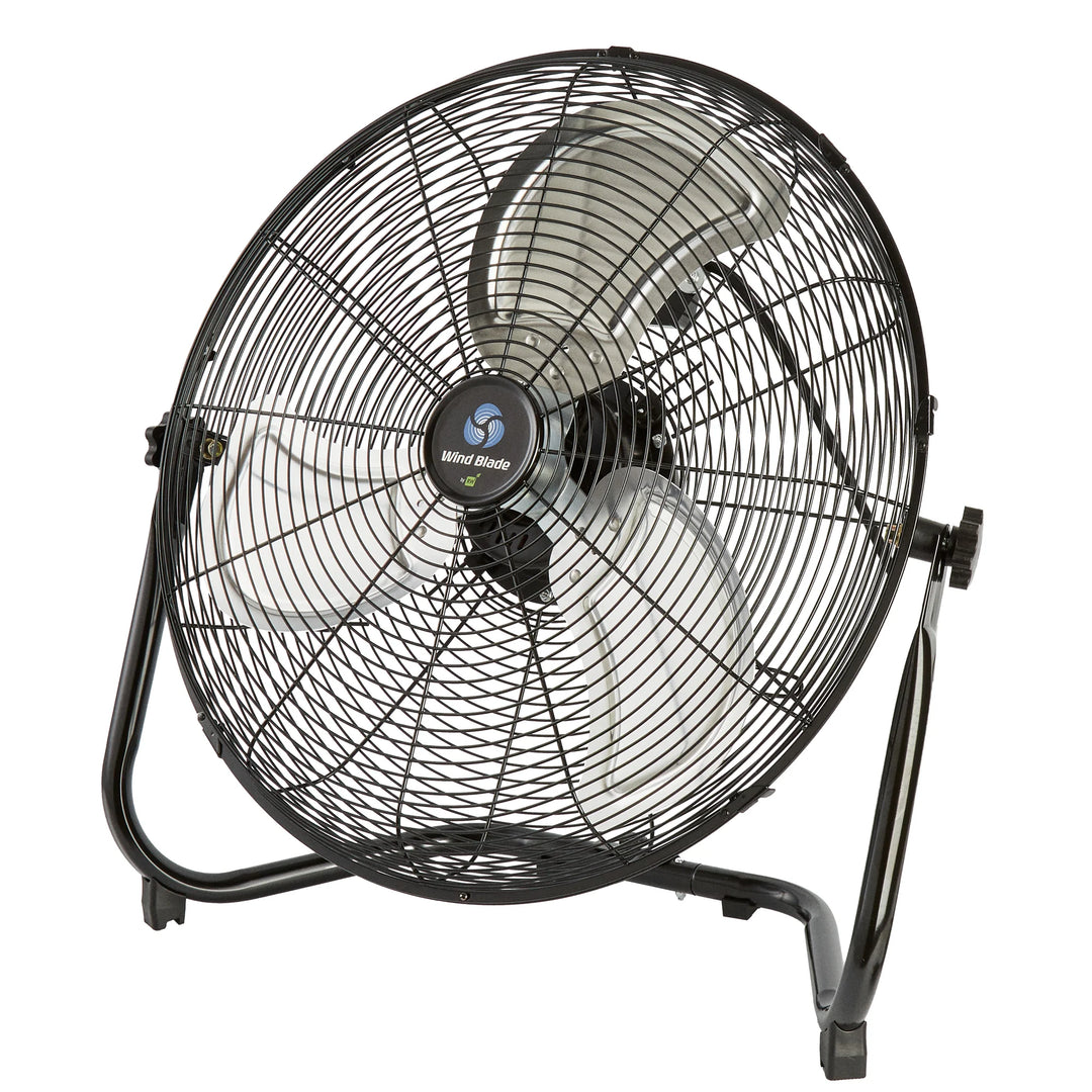 Restaurantware Wind Blade 3-Speed Industrial Floor Fan, 20 Inch, Tilt Head - Restaurant Equipment and Smallwares - Canadian Distribution - Ships Free Within Canada on Orders Above CAD $199