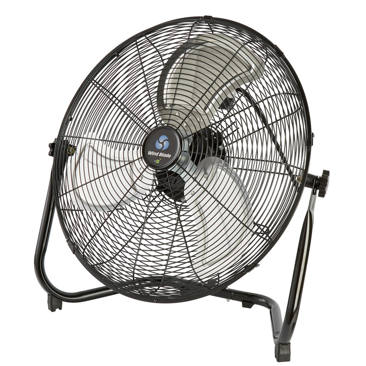 Restaurantware Wind Blade 3-Speed Industrial Floor Fan, 20 Inch, Tilt Head - Restaurant Equipment and Smallwares - Canadian Distribution - Ships Free Within Canada on Orders Above CAD $199