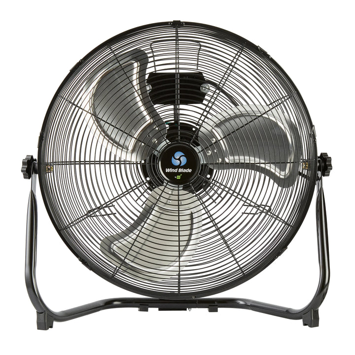Restaurantware Wind Blade 3-Speed Industrial Floor Fan, 20 Inch, Tilt Head - Restaurant Equipment and Smallwares - Canadian Distribution