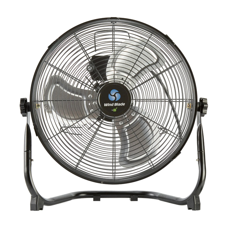 Restaurantware Wind Blade 3-Speed Industrial Floor Fan, 14 Inch, Tilt Head - Restaurant Equipment and Smallwares - Canadian Distribution