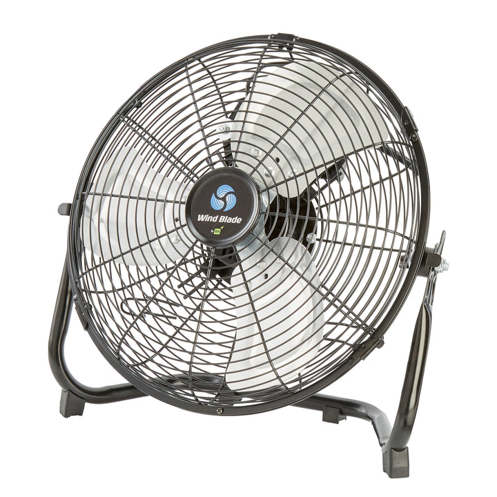 Restaurantware Wind Blade 3-Speed Industrial Floor Fan, 12 Inch, Tilt Head - Restaurant Equipment and Smallwares - Canadian Distribution - Ships Free Within Canada on Orders Above CAD $199