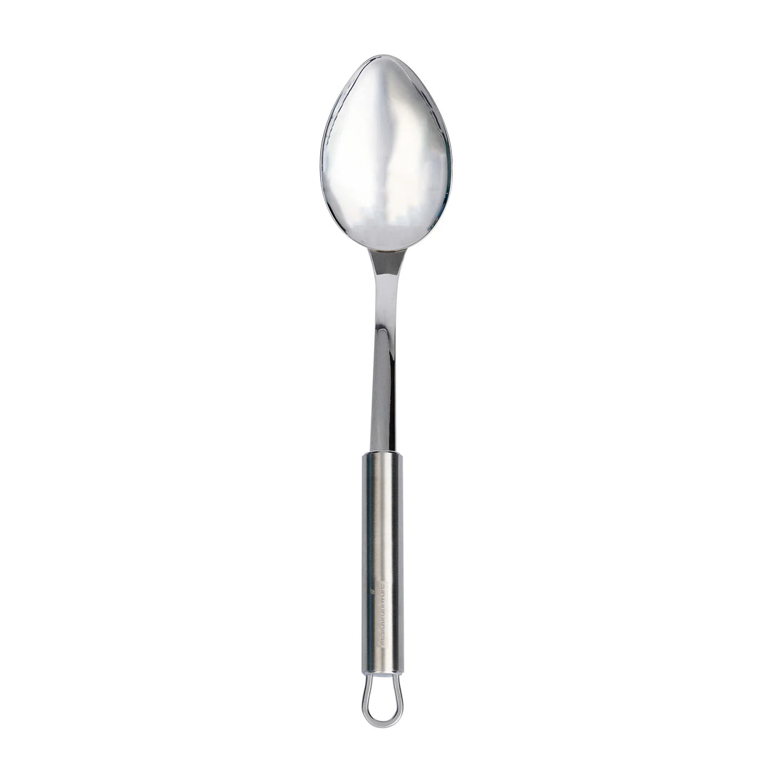 Restaurantware German Standard 12.25 Inch Serving Spoon, Stainless Steel - Restaurant Equipment and Smallwares - Canadian Distribution