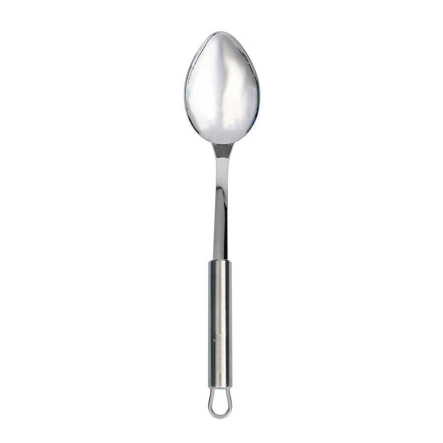Restaurantware German Standard 12.25 Inch Serving Spoon, Stainless Steel - Restaurant Equipment and Smallwares - Canadian Distribution
