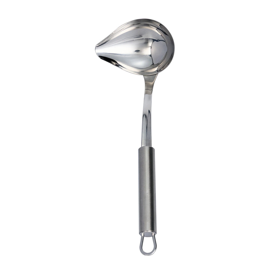 Restaurantware German Standard One-Piece 2.50 Ounce Pour Spout Ladle, Stainless Steel - Restaurant Equipment and Smallwares - Canadian Distribution