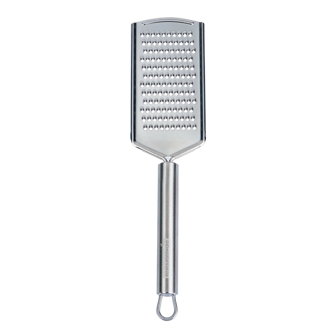 Restaurantware German Standard 9.75 Inch Fine Rasp Graters, Stainless Steel - Restaurant Equipment and Smallwares - Canadian Distribution